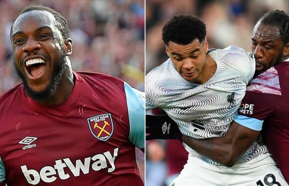 Michail Antonio says West Ham will finish above Liverpool ahead of ‘six-pointer’