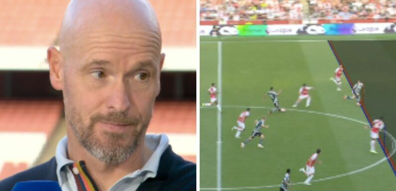 Mike Dean shoots down Erik ten Hag theory that VAR robbed Man Utd of winner