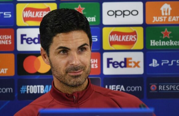 Mikel Arteta admits he's 'at fault' over Arsenal star's lack of playing time