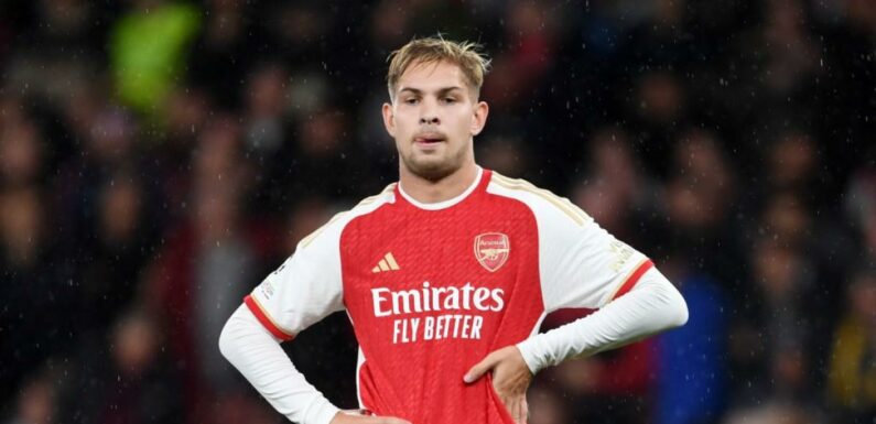 Mikel Arteta rates Emile Smith Rowe performance after his return against PSV