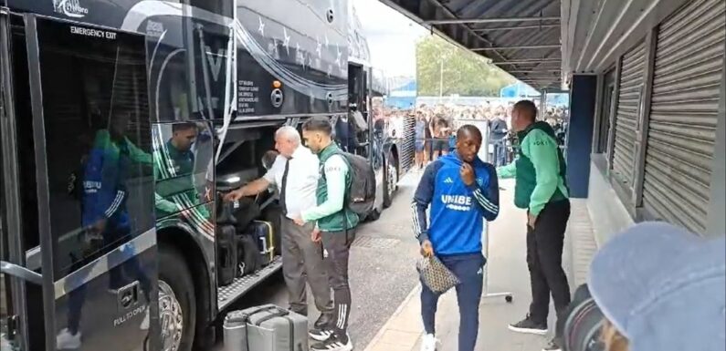 Millwall fans give Leeds fiery welcome – but one player silences c-bomb hecklers