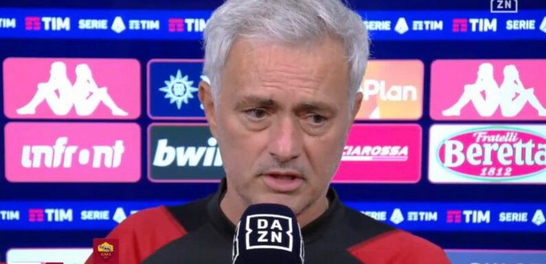 Mourinho admits Roma start is ‘worst of career’ – but still brags about history