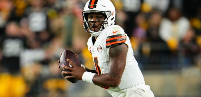 NFL will not discipline Browns QB Deshaun Watson for contact with official during loss to Steelers