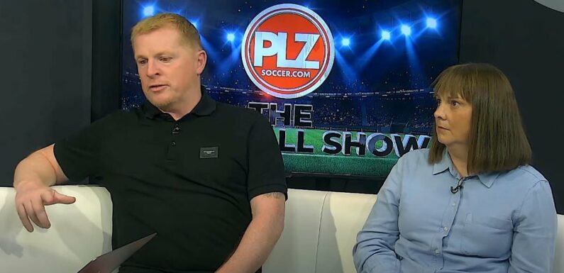 Neil Lennon is accused of FARTING on live panel show