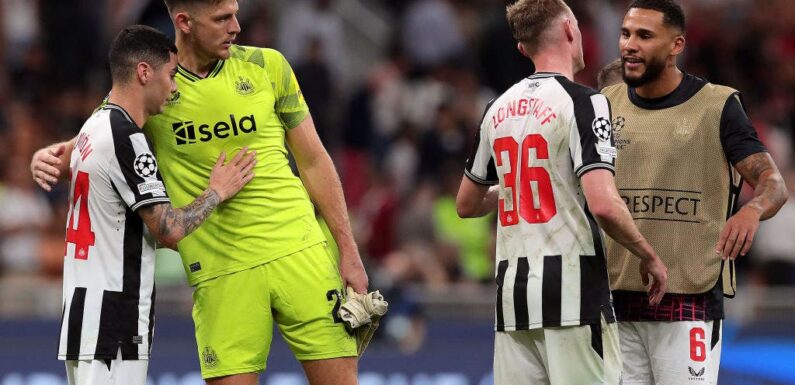 Newcastle earn Milan draw but ‘group of death’ will reveal its true value