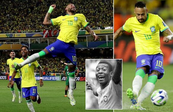 Neymar breaks Pele's record and becomes Brazil's top goal scorer