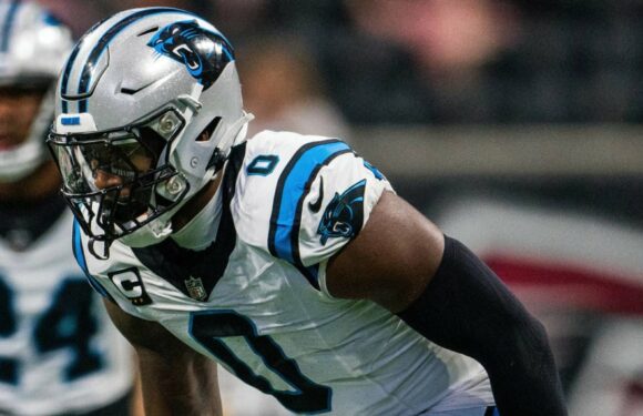 Panthers pass rusher Brian Burns says contract talks 'on hold' with 2023 season underway