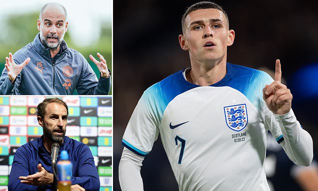 Pep Guardiola explains Phil Foden's BEST role is coming from the wing