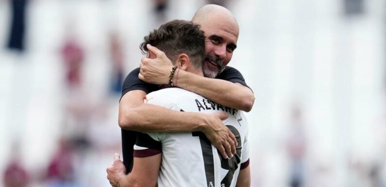 Pep Guardiola hails 'almost undroppable' Man City star after West Ham comeback