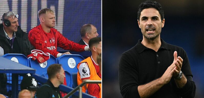 Piers Morgan questions Arteta ‘humiliating’ Aaron Ramsdale with Everton benching