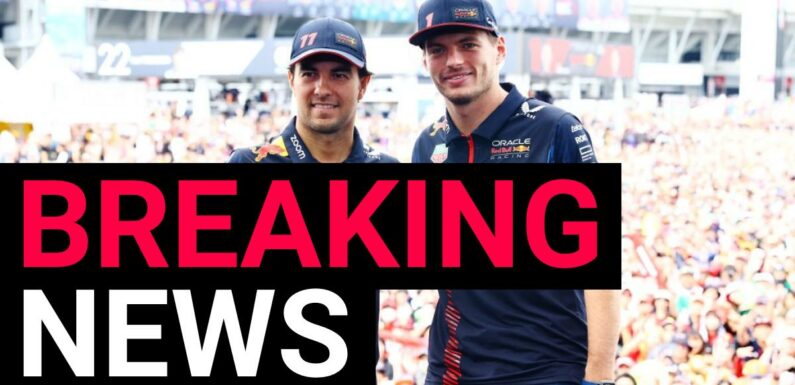 Red Bull crowned F1 constructors' champions after Max Verstappen wins Japan GP