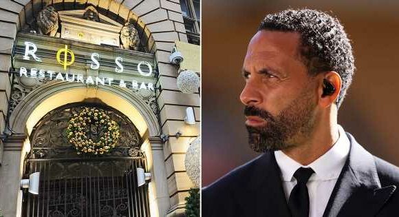 Rio Ferdinand’s glitzy restaurant popular with celebs shuts its doors for good