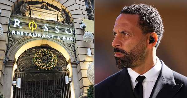 Rio Ferdinand’s glitzy restaurant popular with celebs shuts its doors for good