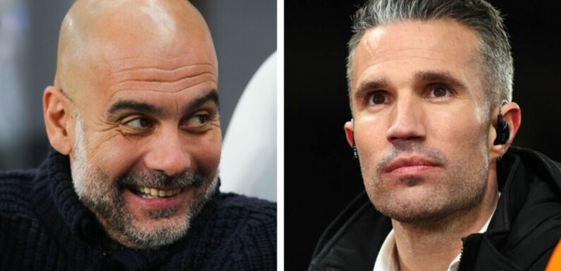 Robin van Persie turns to Pep Guardiola after rejecting Man Utd and Erik ten Hag