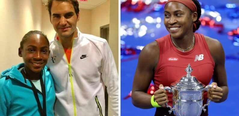 Roger Federer shares adorable Coco Gauff throwback with personal US Open message