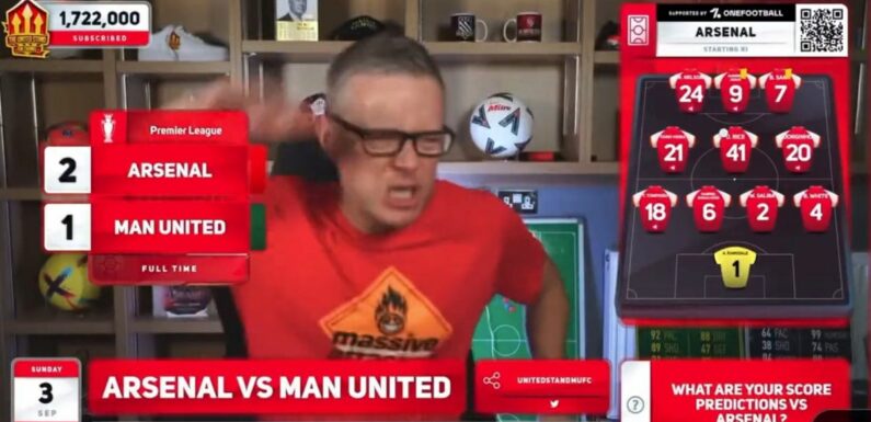 Seething Mark Goldbridge compares Man Utd duo to ‘s****ing dogs on ice skates’