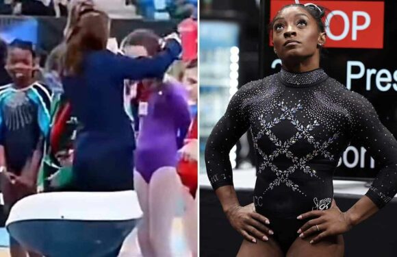 Simone Biles furious after young black gymnast ‘skipped’ in medal ceremony