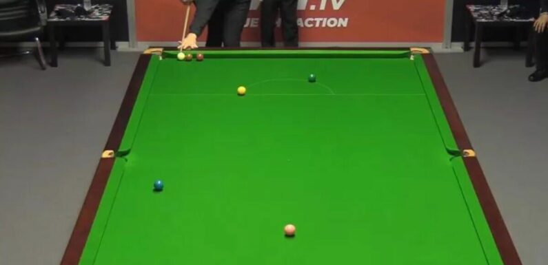Snooker star pulls off incredible shot in ‘escape of the season’ at English Open