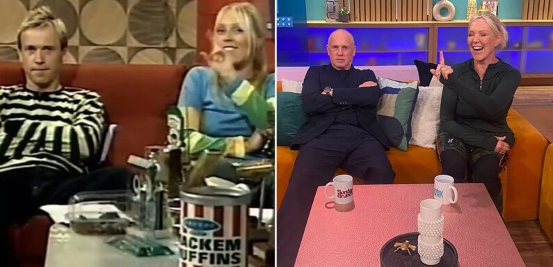 Soccer AM legends Helen Chamberlain and Tim Lovejoy reunite on TV show