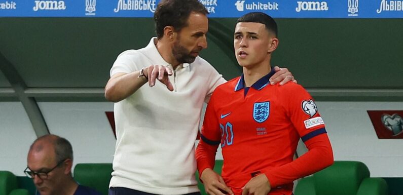 Southgate set to resist temptation to play Foden centrally for England