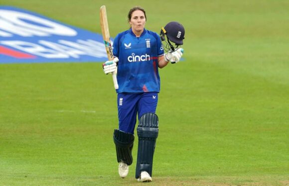 Stand-in captain Nat Sciver-Brunt hits a new high for England in milestone match