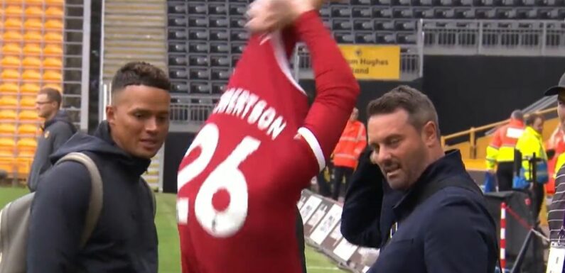 TNT commentator Darren Fletcher ’embarrassment’ asking Liverpool star for shirt