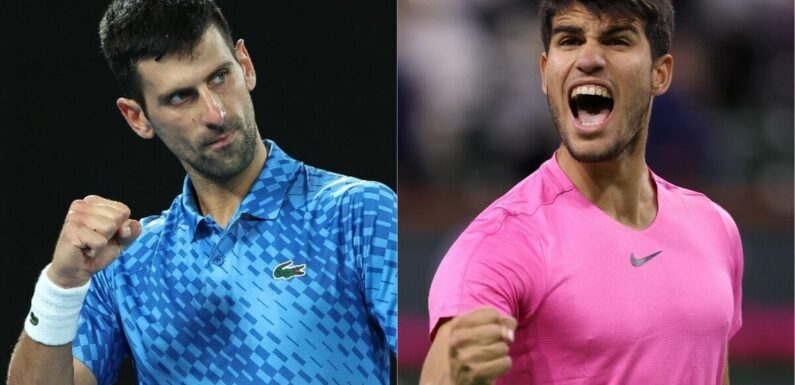 Tennis stars ‘all think the same thing’ about Novak Djokovic and Carlos Alcaraz