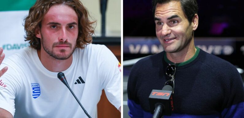 Tsitsipas claims ‘no one will ever match Federer’ despite Djokovic comments