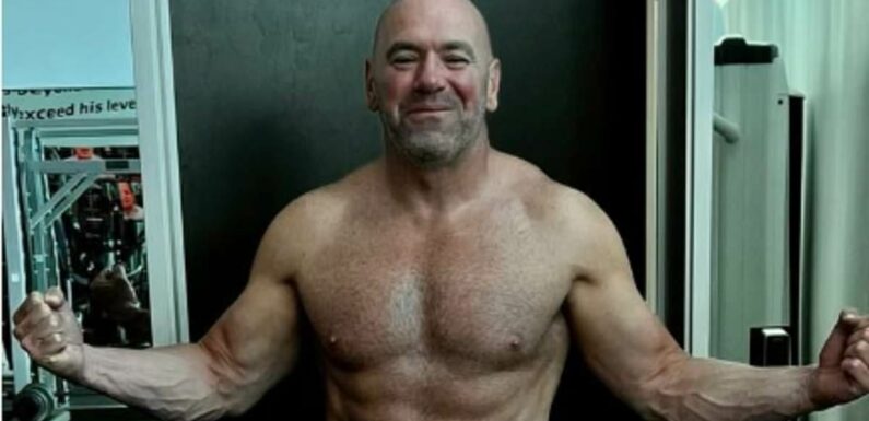 UFC president Dana White shows off dramatic weight loss transformation