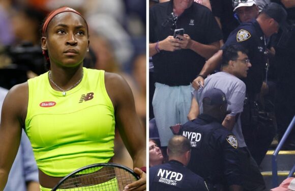 US Open draw up plan to tackle protesters after four people delay Coco Gauff win