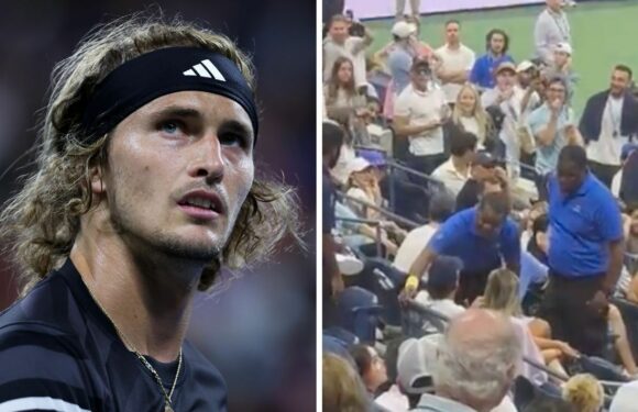 US Open fan kicked out for shouting ‘famous Hitler phrase’ at Alexander Zverev