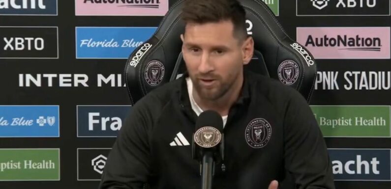 Video of Lionel Messi ‘speaking English at press conference’ blows fans’ minds