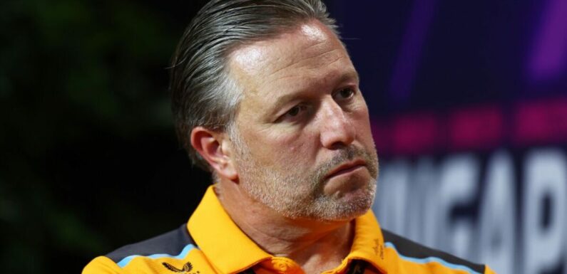 Zak Brown takes brutal swipe at in-form star as new McLaren signing named