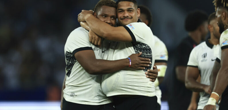 ‘Religion and rugby’: Fiji’s victory is more than just a win at the World Cup