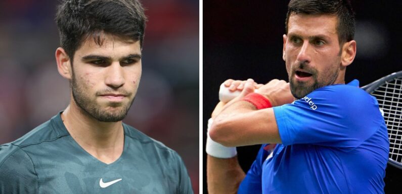 Alcaraz told ‘be careful’ over Djokovic claims as Spaniard has already suffered