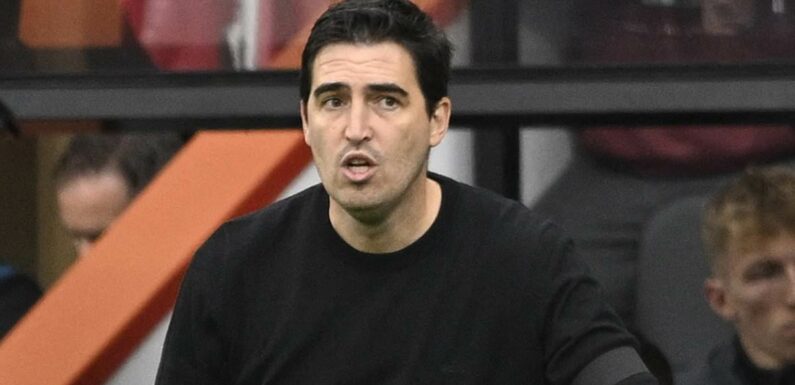 Andoni Iraola set to be the first Premier League manager to get axed