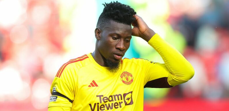 Andre Onana offered Man Utd escape route just months after £47million transfer