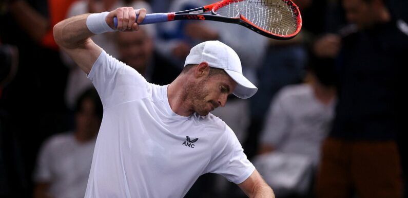 Andy Murray booed by crowd at Paris Masters for smashing his racket