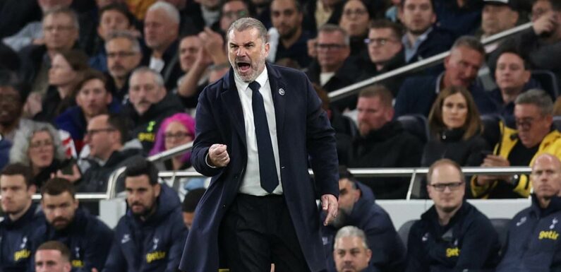 Ange Postecoglou slams Spurs for 'the worst 45 minutes all year'