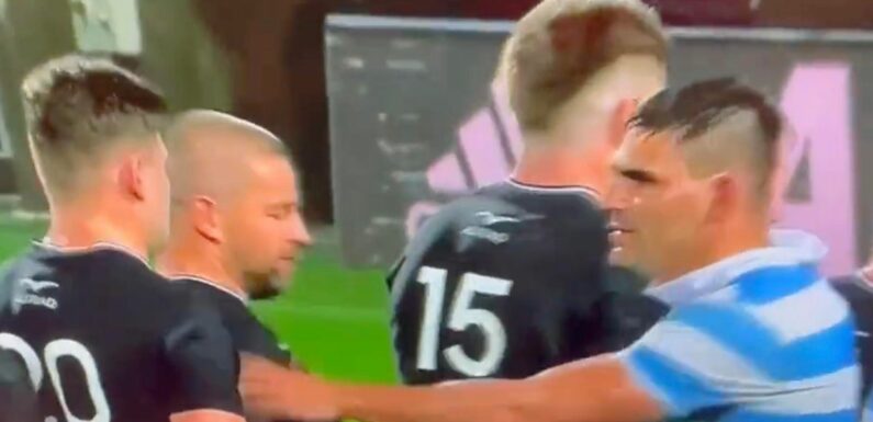 Argentina ace refused New Zealand star’s handshake for ‘picking on him’