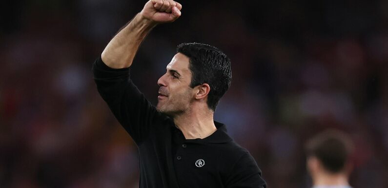 Arsenal boss Mikel Arteta hails victory over 'best team in the world'
