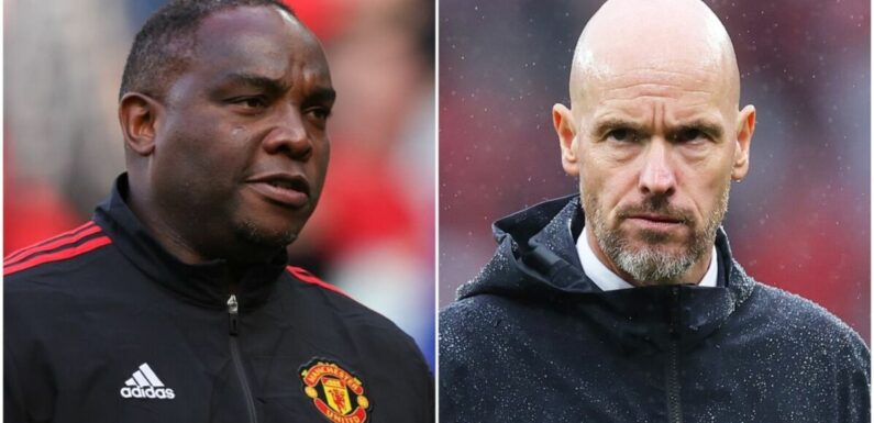 Benni McCarthy sheds light on working with ‘frightening’ Man Utd boss Ten Hag