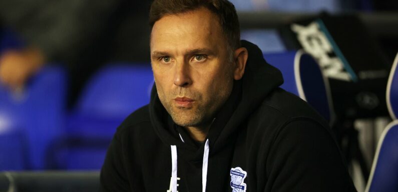 Birmingham release statement explaining why they sacked John Eustace