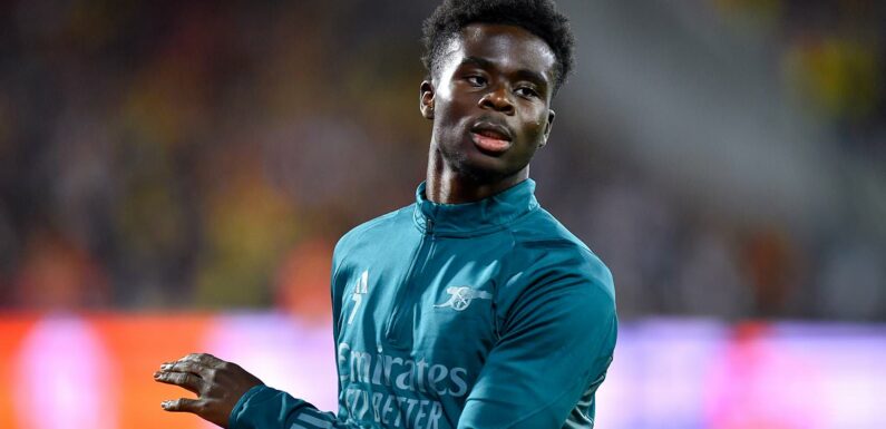 Bukayo Saka withdraws from England squad for Australia and Italy games