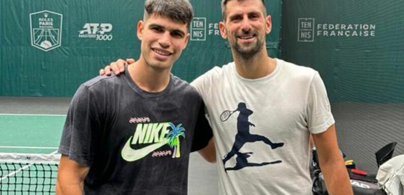 Carlos Alcaraz explains surprise Novak Djokovic Paris link-up after private chat