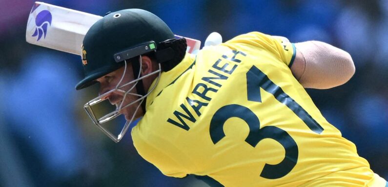 David Warner makes Cricket World Cup history with milestone in India-Australia match