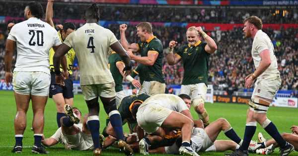 England suffer Rugby World Cup heartbreak as South Africa win brutal semi-final