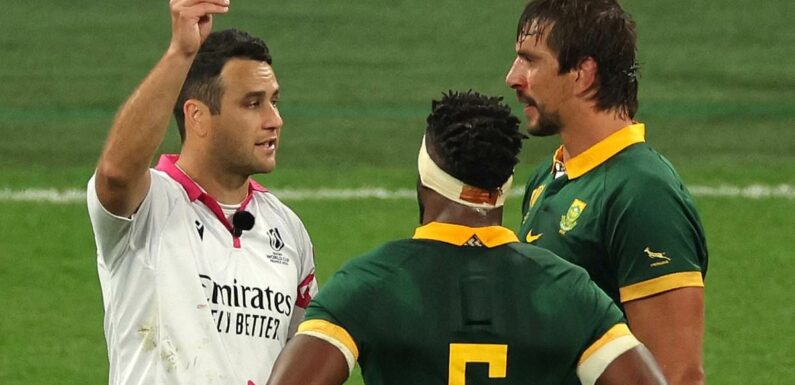 England's Rugby World Cup semi-final to feature controversial referee