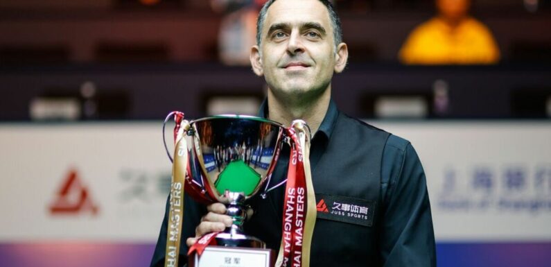 English Open latest as Ronnie O’Sullivan jumps on plane in race against time