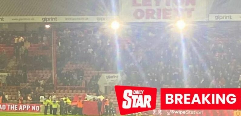 Fan dies after medical emergency sees fans rush on pitch and game abandoned